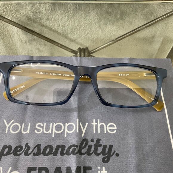 EYEBOBS Number Cruncher 2314 10 Frames Only Case and cleaning cloth 54-17 main image 6